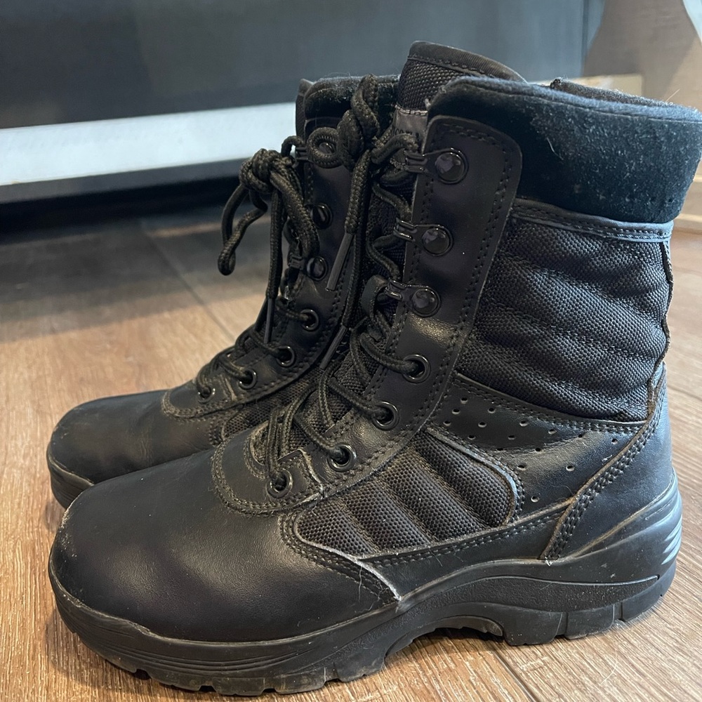 Tact Squad black tactical boots